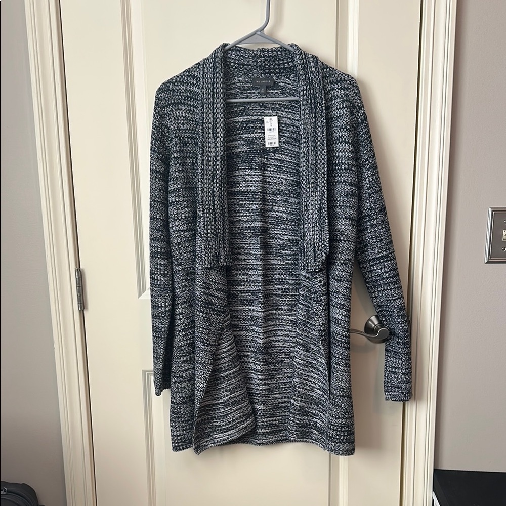 The Limited Blue and White Sweater NWT